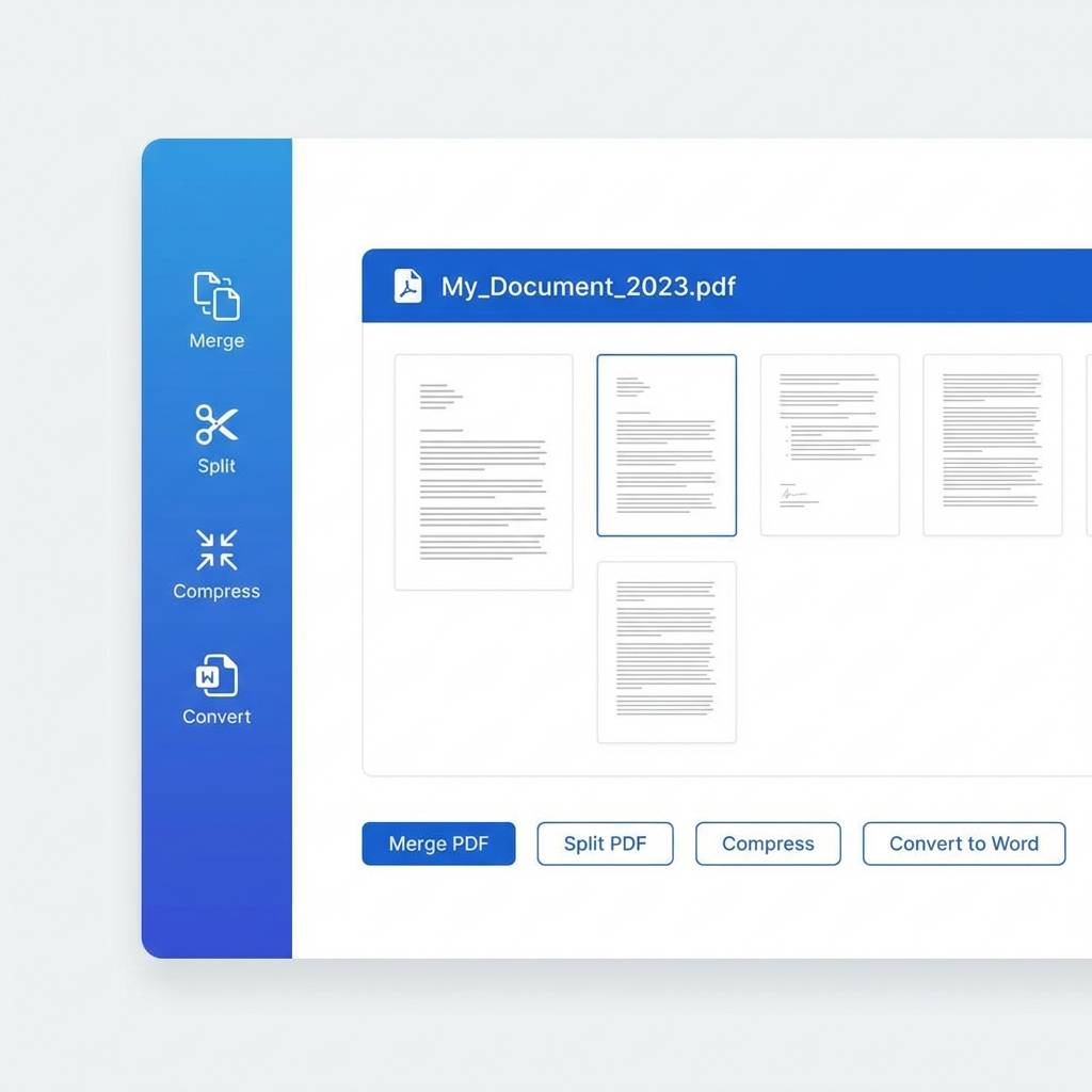 PDF Tools Dashboard